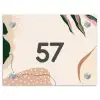 Abstract - Stippen - Traditioneel Naambord Rechthoek middel -3d