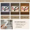 Roze - Abstract - Aesthetic - Modern - Vormen Light Box met kabel (Tafellamp) klein -USP_lichtkleurNL