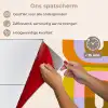Stapel - Vormen - Geblokt - Oranje keuken achterwand spatscherm klein -spatscherm_NL