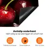 Rood - Fruit - Kersen Inductie beschermer vinyl 3mm klein -zzzzzzz-td-onderkant