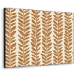 Textuur - Bladeren - Oker Textielframe zwart klein 947 -3d
