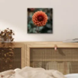 Dahlia - Bloem - Natuur - Sfeervol aluminium wit klein -sfeer3