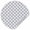 Oceaan - Koraal - Blauw - Wit Wandcirkel behangsticker klein 186 -3d