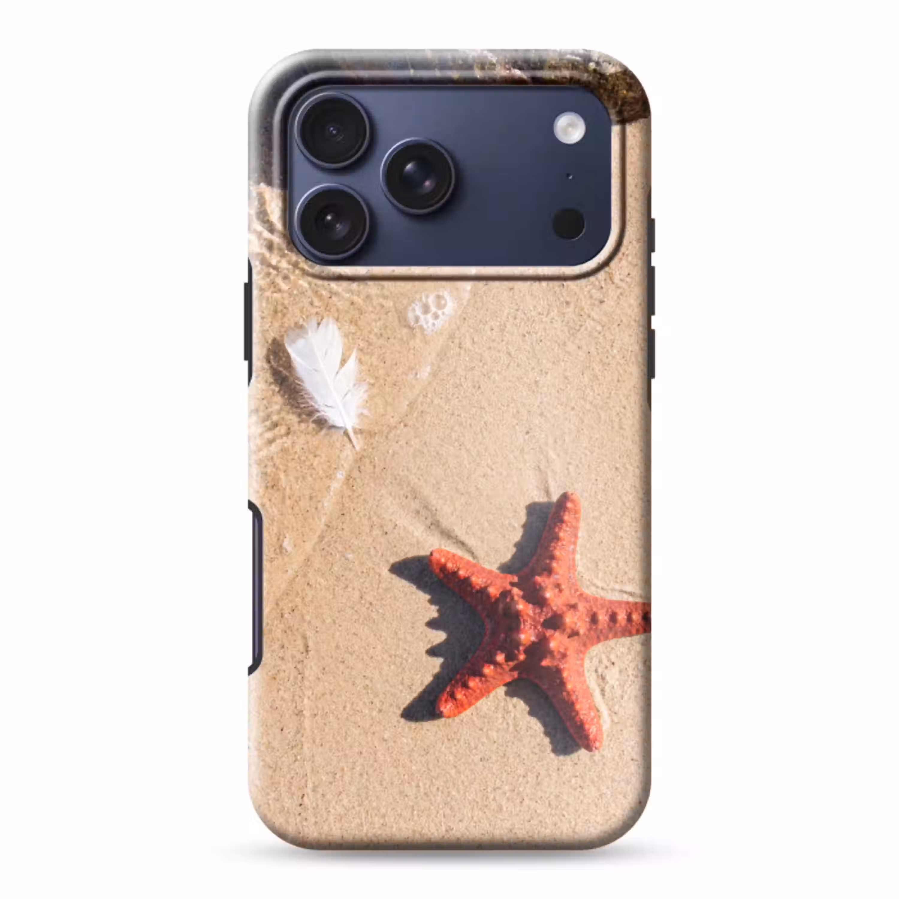 Dieren - Strand - Zee - Natuur - Rood Toughcase MagSafe Apple iPhone 17 Pro Max klein -3d