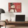 Sneeuwpret - Winter - Sneeuwpop PET vilt klein -sfeer5