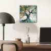 Boom - Modern - Verflook - Turquoise - Goud aluminium wit klein -sfeer5