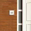 Beige - Kader - Regulier Naambord Vierkant klein -sfeer3-XS