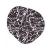 Spat - Waterverf - Wit Wandcirkel Organisch Forex 3mm klein 629 -3d