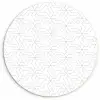 Grafisch - Patroon - Modern Wandcirkel plexiglas klein 852 -3d