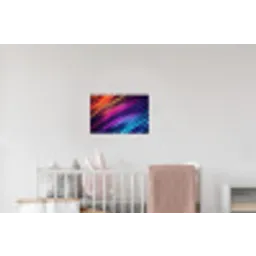 Snelheid - Kosmos - Kleurrijk Muursticker klein -kinderkamer
