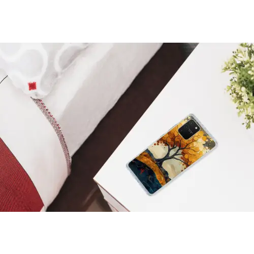 Boom - Natuur - Goud - Modern Telefoonhoesje Samsung Galaxy S10 Lite klein -kamerS10Lite