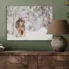 Wolf - Winter - Sneeuw - Natuur - Dieren PET vilt klein -sfeer2