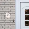 Beige lagen - Traditioneel Naambord Huisje klein -sfeer1