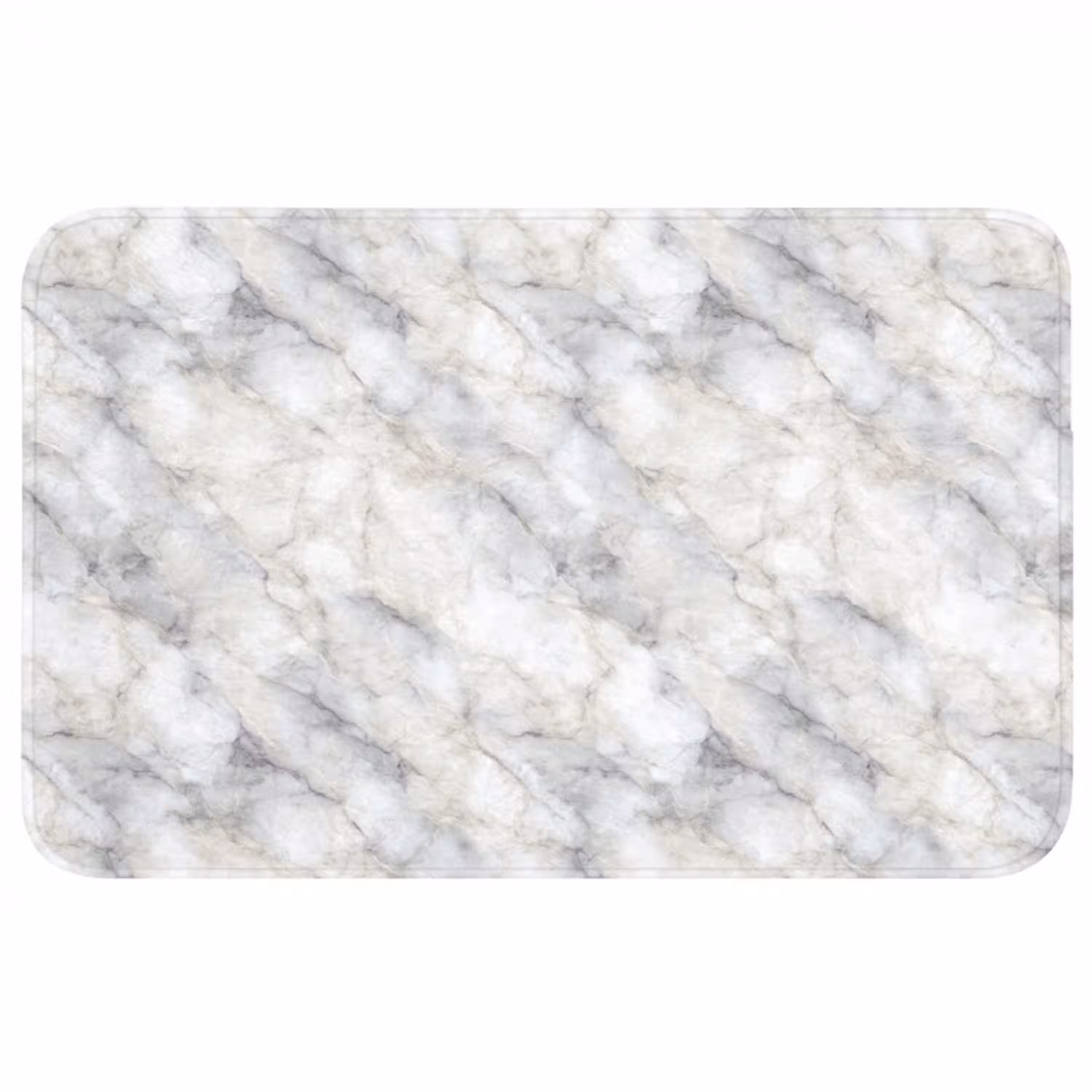 Grijs - Marmer - Gedetailleerd WCmat middel 1009 -3d