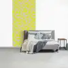 Organisch - Lila - Groen - Patroon fotobehang vinyl groot 64 -slaapkamer