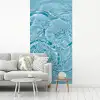 Water - Blauw - bubbels fotobehang vinyl groot -woonkamer