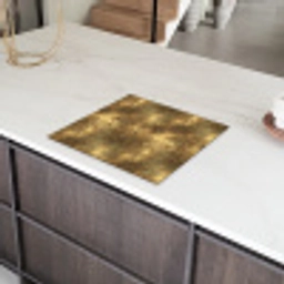 Antiek - Metaallook - Goud Inductie beschermer vinyl 3mm middel 274 -sfeer8
