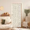 Motief - Abstract - Beige deurposter klein 289 -sfeer2