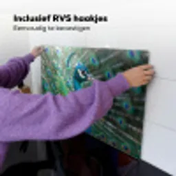 Pauw - Veren - Blauw Inductie beschemer met haakjes klein -ky-ophangen-nl