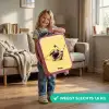 Slak met motorhelm Kinderkoffer - Roze klein -sfeer2_NL