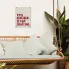 Rood - Quote - Kersen tuinposter los doek klein -sfeer7