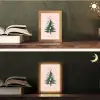 Christmas Season - Kerst - Kerstboom - Roze Light Box met kabel (Tafellamp) klein -sfeer3