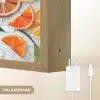 Schijfjes - Fruit - Oranje - Mozaïek Light Box met batterij (Wandlamp) middel -USP_websiteoplaadbaarNL