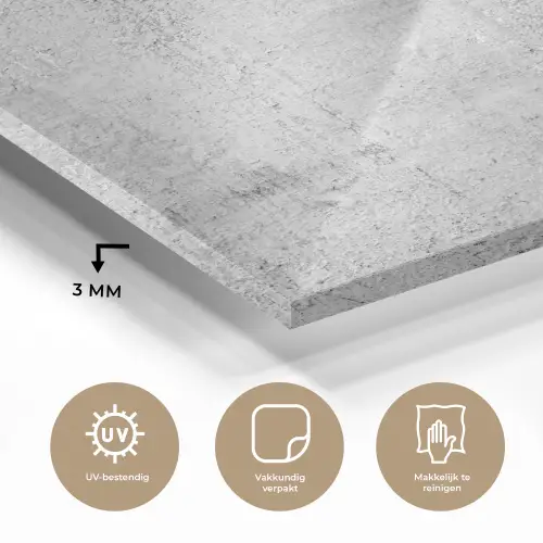 Beton - Grijs - Patroon - Vintage - Industrieel plexiglas 5mm klein -sfeer2