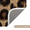 Luipaardprint - Bruin - Courage - Sierlijk Badmat klein -USP_AntislipNL