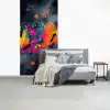 Abstract - Graffiti - Kleurrijk - Verfspatten fotobehang vinyl groot -slaapkamer