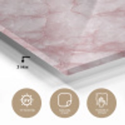 Roze - Kwartsmarmer - Aders plexiglas 5mm klein 11 -sfeer2