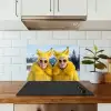 Vrouwen - Bananen - Geel keuken achterwand spatscherm klein -sfeer2