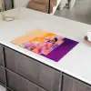 Abstract - Portret - Vrouw - Kleurrijk Inductie beschermer vinyl 3mm klein -sfeer8