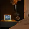 Sterrennacht - Schilderij - Oude meesters - Vincent van Gogh Light Box met kabel (Tafellamp) klein -sfeer1