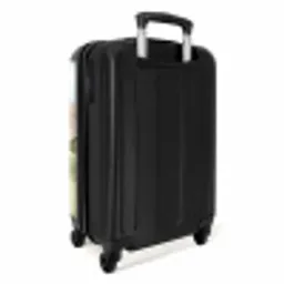 Graafmachine in de natuur NBS - Handbagage koffer - Unisex middel -achterkant