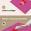 Girl power - Hart - Roze - Rood Inductie beschemer met haakjes klein -ky-schoon-de