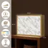 Grijs - Marmer - Gedetailleerd Light Box met batterij (Wandlamp) middel 907 -USP_websiteoverzichtNL