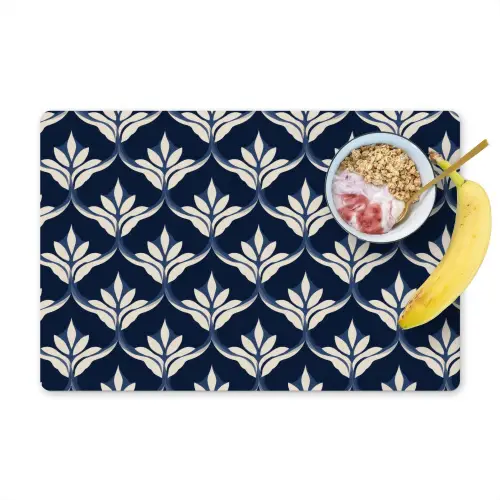 Modern - Ontwerp - Blauw Placemat vinyl groot 368 -zzzproduct_Kitchenyeah-website