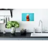 Ara - Koksmuts - Sokkel - Grappig Muursticker klein -keuken