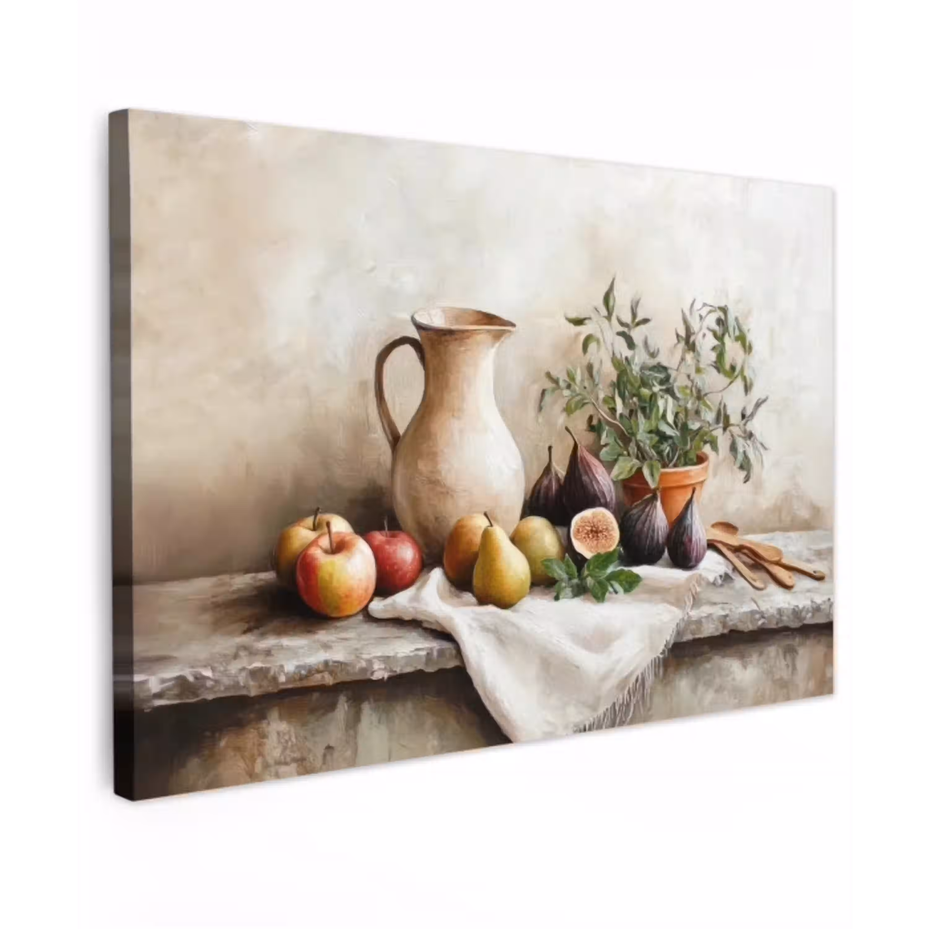 Fruit - Kruiden - Landelijk canvas 2cm klein -z3d