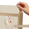 Zeepaardje - Zeewier - Beige Light Box met kabel (Kinderlampje) klein -USP_websiteprintNL