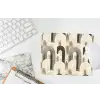 Abstract - Patroon - Bogen muismat rubber klein 262 -witbureau