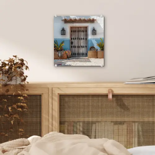 Deur - Manden - Planten plexiglas 5mm klein -sfeer4