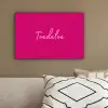 Toedeloe - Roze canvas 2cm klein -sfeer3