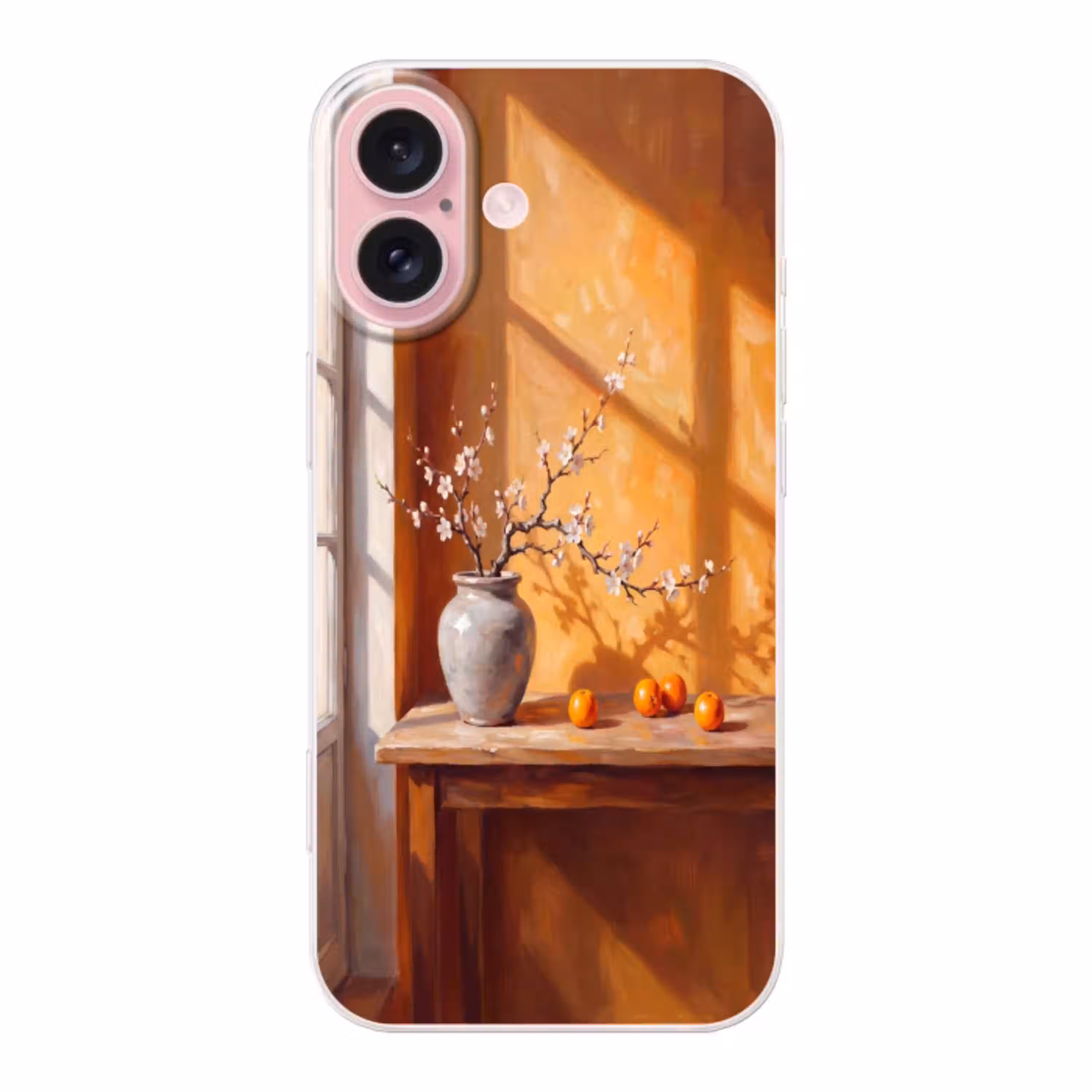 Witte bloemen - Stilleven Apple iPhone 16 klein -3d