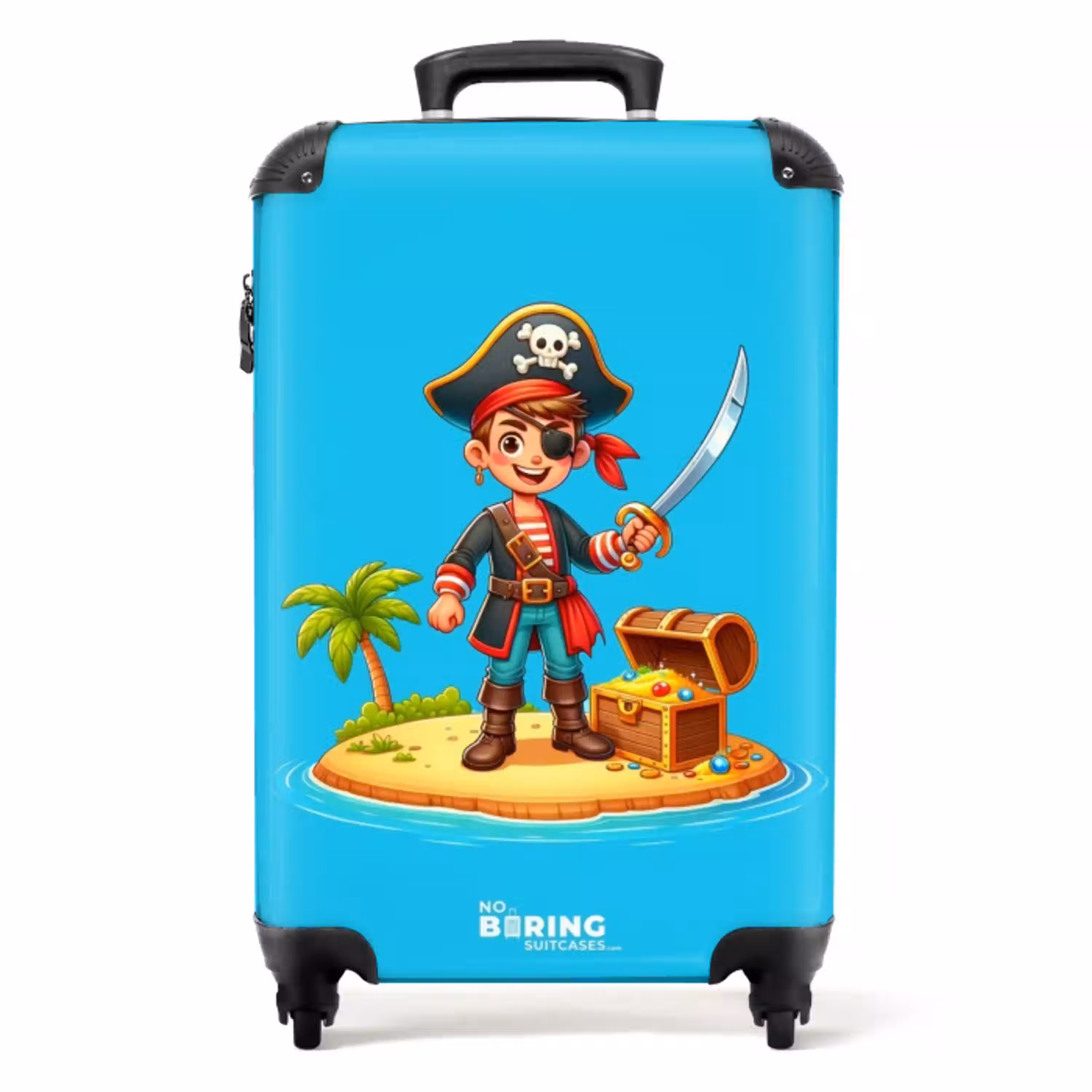 Schateiland Santiago NBS - Handbagage koffer - Unisex middel -productfoto_recht