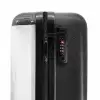 Witte Werveling Koffer - NBS - Handbagage middel -slot