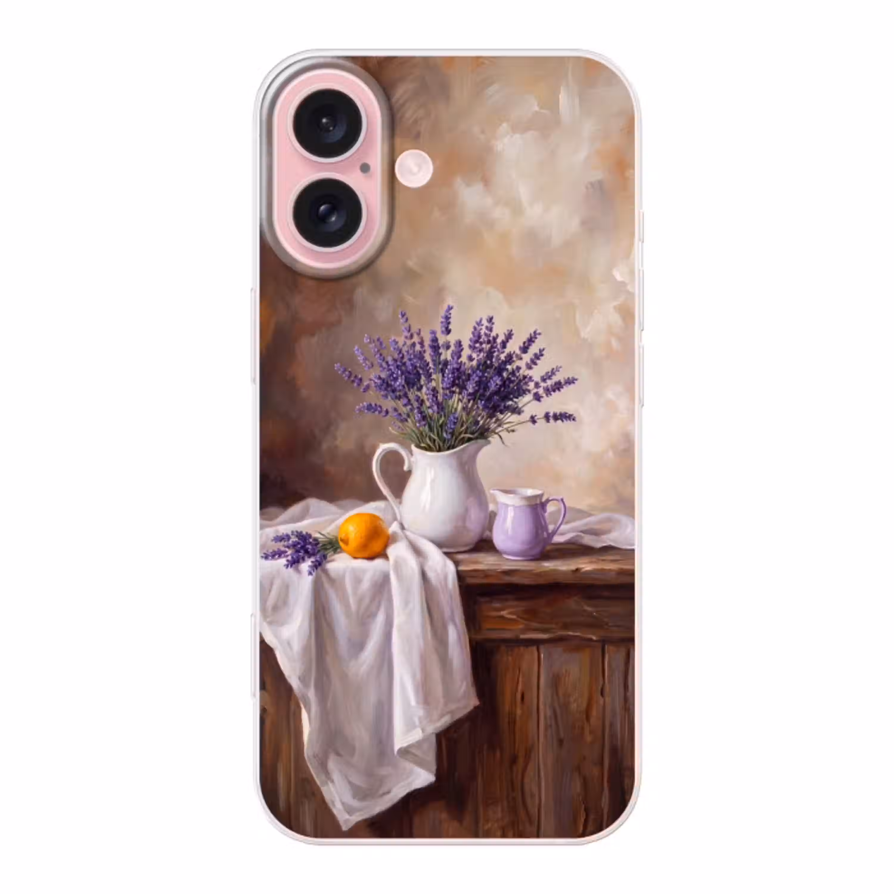Bloemen - Stilleven - Paars Apple iPhone 16 klein -3d
