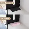 You're doing great - roze - 3D Deurmat klein -voor-na_DE