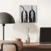 Pepers - Zwart - Wit - Zaadlijsten plexiglas 5mm klein -sfeer6